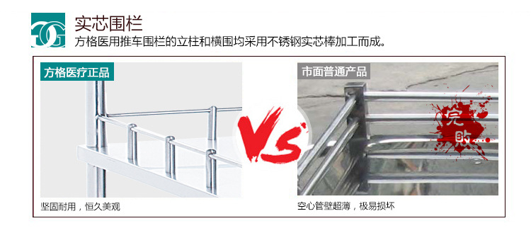 不銹鋼圍欄對(duì)比