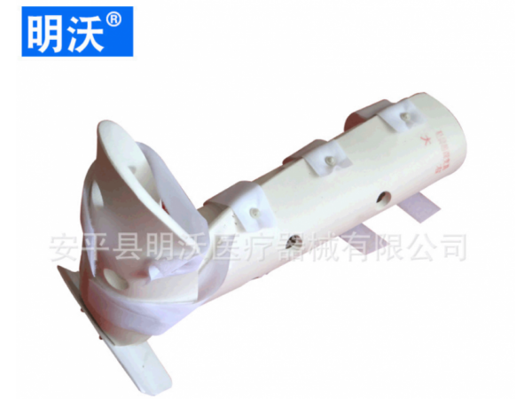 廠家供應(yīng)脛腓超踝支具 小腿踝骨固定支具 小腿固定帶白色固定帶