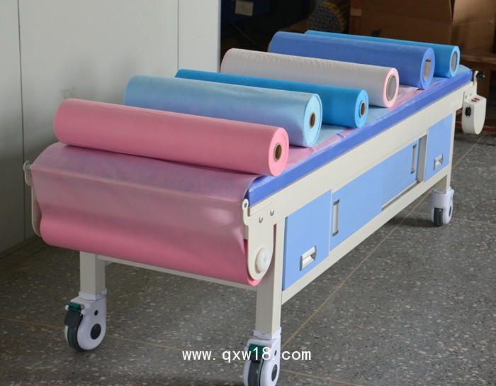 自動(dòng)換紙檢查床B超一次性換紙?jiān)\察床電動(dòng)?jì)D科電動(dòng)換床單超聲床
