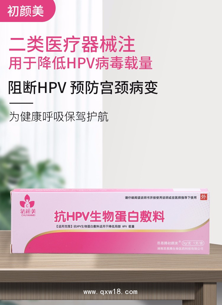 抗HPV生物蛋白敷料 二類(lèi)醫(yī)療器械