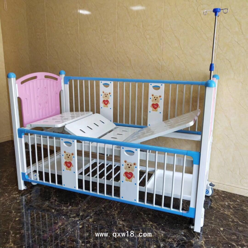 LK-A9柵欄式豪華雙搖兒童護(hù)理床