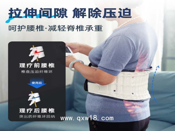 自動(dòng)充氣護(hù)腰帶 帶拉伸腰部固定器LY-QY05