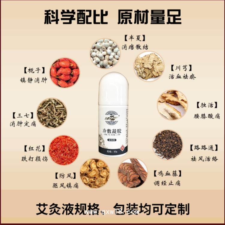 萬(wàn)健澤冷敷凝膠，冷敷凝膠代加工廠家