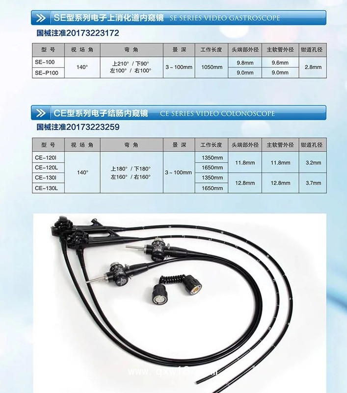 電子胃腸鏡 醫(yī)用下消化道內窺鏡 結腸鏡 CE-100 消化科專用