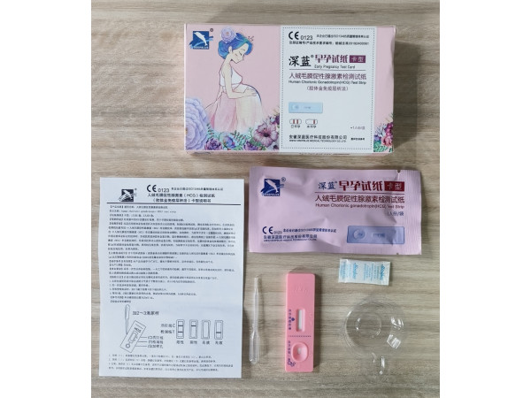 深藍(lán)早孕檢測筆 輔助驗(yàn)孕