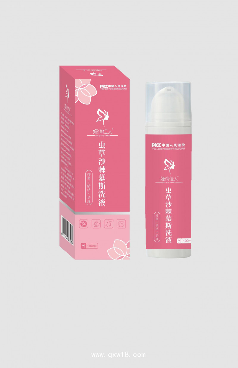蟲草沙棘慕斯抑菌液