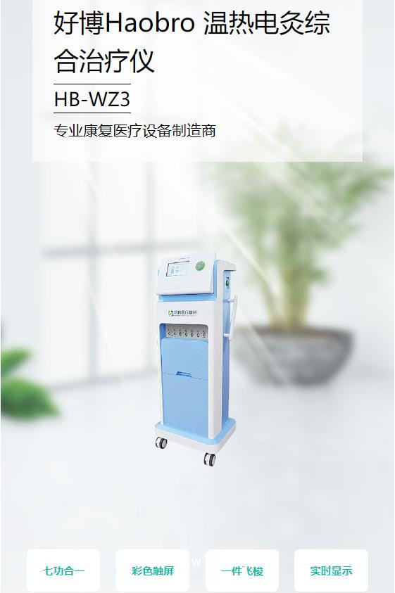 好博Haobro 溫熱電灸綜合治療儀 HB-WZ3