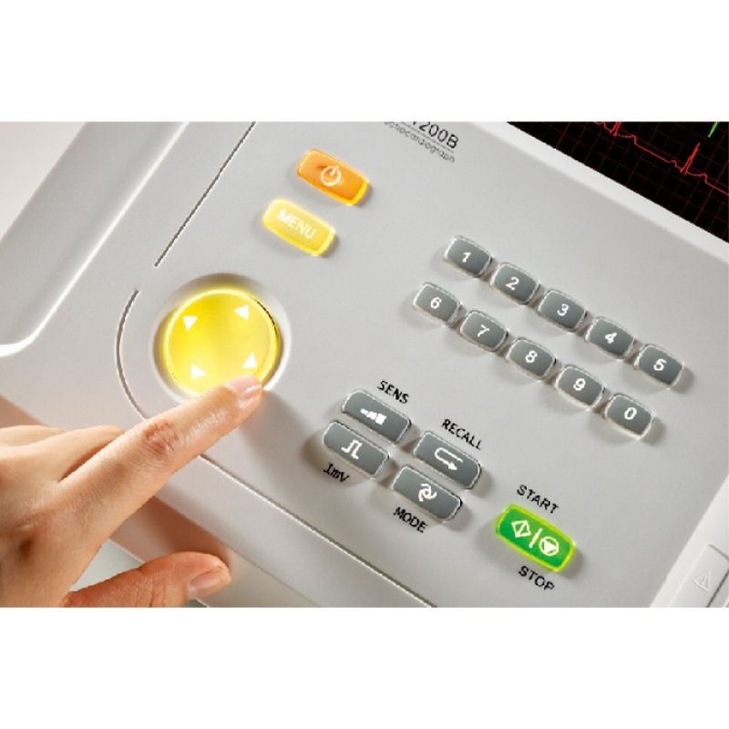 科曼CM1200B數(shù)字式十二道心電圖機十二導(dǎo)聯(lián)心電圖監(jiān)測儀